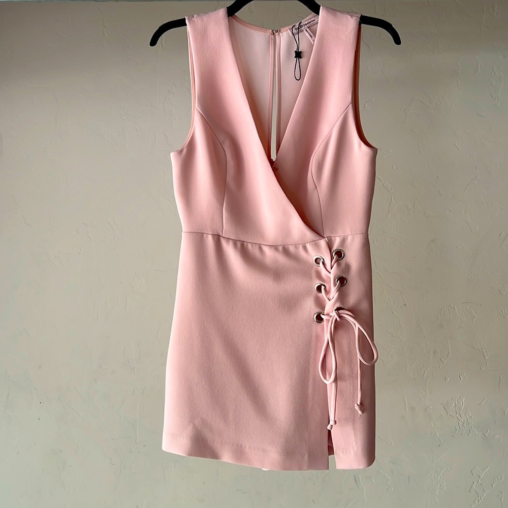Pink classy dress